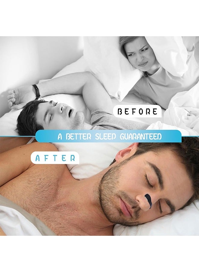 Intake Breathing Nasal, Nasal Strips Starter Kit, Reduce Snoring, Snoring Solution, Skin Safe Nasal Strips, Waterproof Sticker, Magnetic Nose Strips for Breathing, Skin Safe Anti Snoring Devices - Image 4