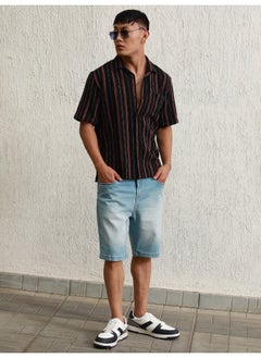 Hubberholme Men Multicolor Shirts - Oversized Fit for a Casual and Relaxed Look  - Image 2