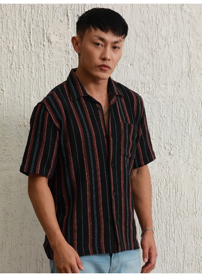 Hubberholme - Men Multicolor Shirts - Oversized Fit for a Casual and Relaxed Look - Image 1