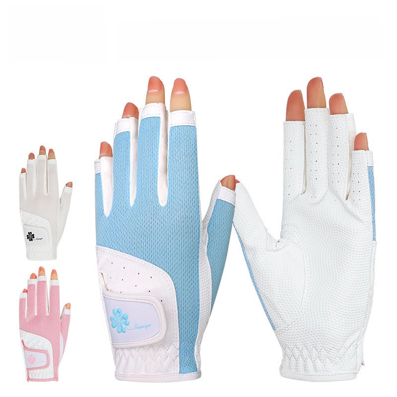 Generic Womens Breathable Golf Gloves with Touchscreen Fingertips 21 yards 