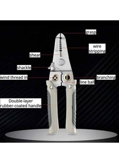 Shipline Shipline 6 in 1 Multifunctional Wire Strippers Special Wire Stripper for Electrician Multifunction Wire Plier Tool Wire Stripping Tool and MultiFunction Hand ToolWire Looping Pliers  - Image 5