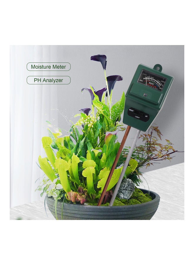 NIBEMINENT 3-in-1 Soil Test PH Moisture Meter Light Green - Image 4