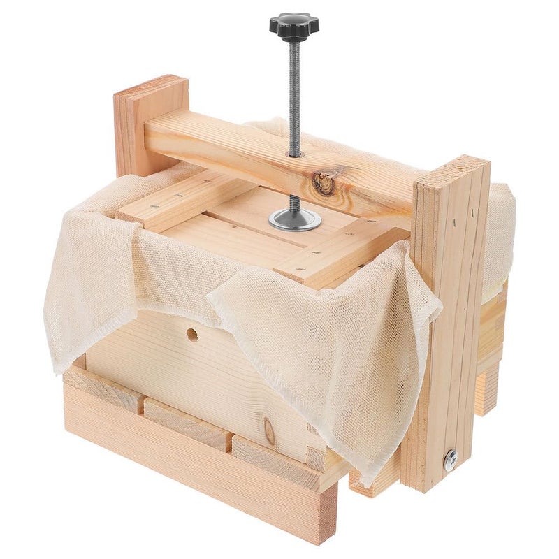 PRETYZOOM Tofu Press Mold 6.69X6.69X3.74In Household Tofu Maker and Cheese Making Supplies for Diy Homemade Soybean Curd and Cheese - Image 1