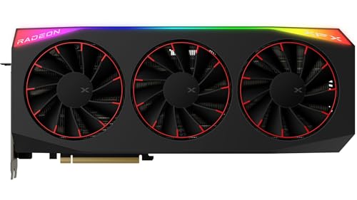 XFX Mercury AMD Radeon RX 9070XT OC Magnetic Air Edition with RGB 16GB GDDR6 HDMI 3xDP RDNA 4 RX97TMARGBA Graphics Card Desktop PC - Image 3