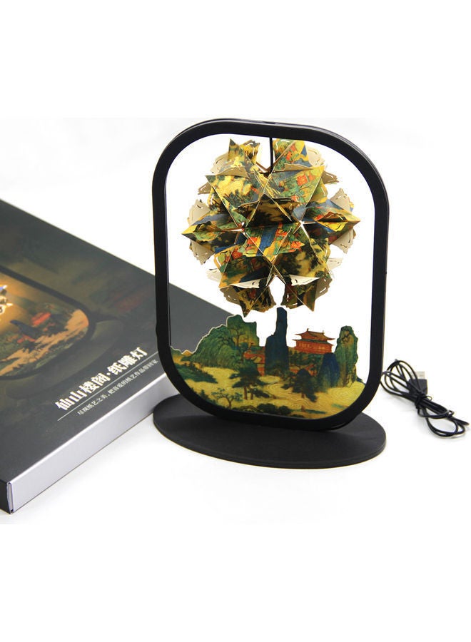 نيبمينينت مصباح طاولة صغير ثلاثي الأبعاد يمكنك تركيبه بنفسك متعدد الألوان 27.00x2.60x26.00سم - Image 4