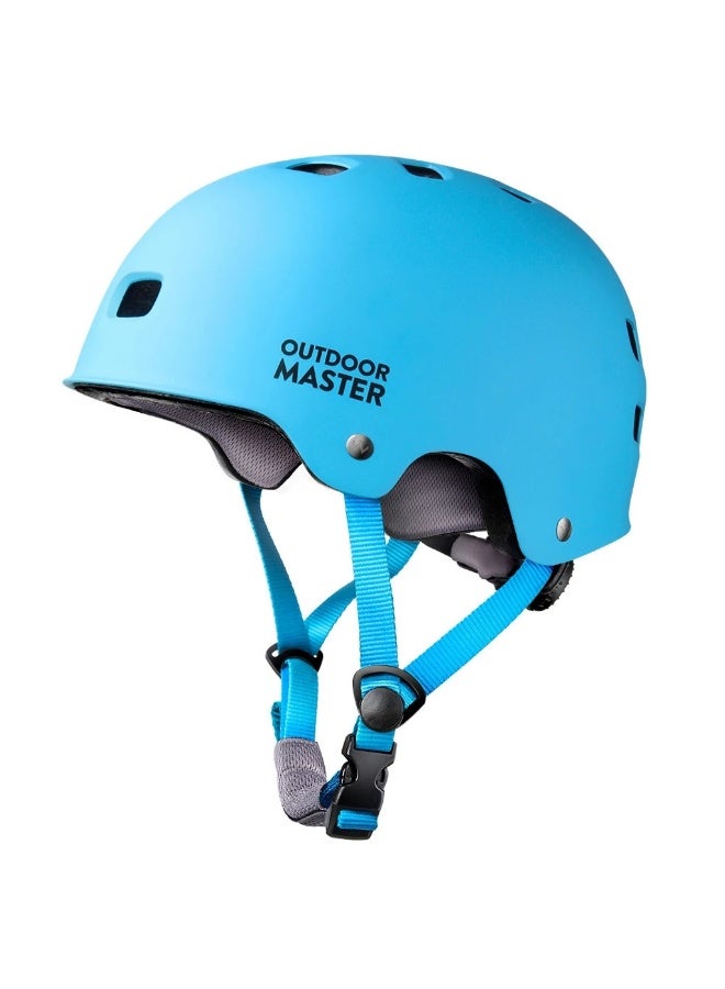 OutdoorMaster Outdoor Master Oryx *ADULT* Blue Skateboarding Helmet - Image 1