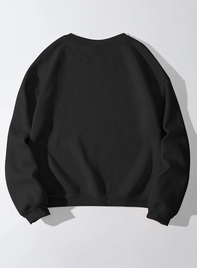 Kotty Kotty Slogan Print Round Neck Sweatshirt  - Image 3