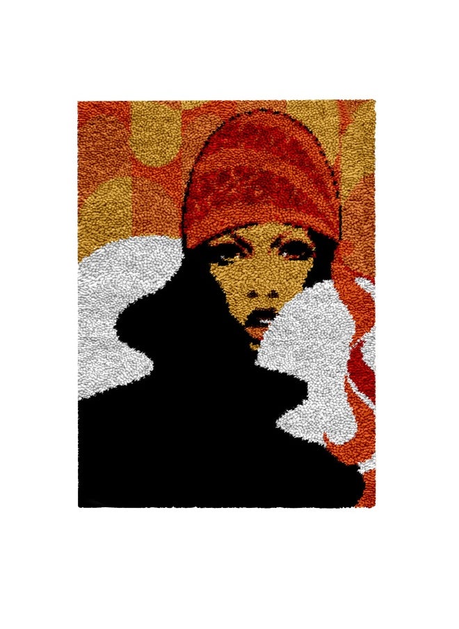 Loquat Craft Kit Cross Stitch Kit,Rug Hook Pattern,Tapestry Kits,Latch Hook For Home,Craft Kit ,Animal Hook  - Image 1