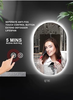 Vmax LED Mirror With Temperature Defogging Switch, 3 Color Modes And Radar Sensing Switch  - Image 5
