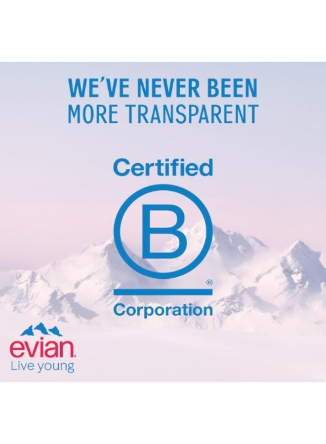 Evian Naturally Bottled Filtered Mineral Drinking Water 24x 500 ML - Image 4