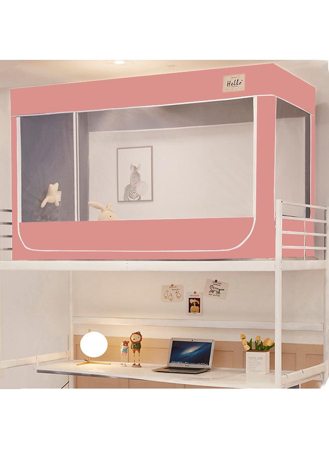 Bluejw University Dormitory Upper And Lower Bed Curtain Single-person Fully Enclosed Student Shading Bed Curtain Mosquito Net Integrated Bracket Three-door - Image 1