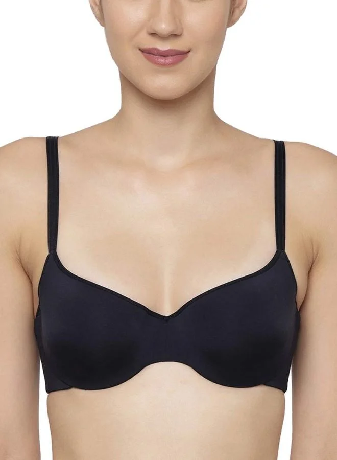 ترايامف Triumph Women's Soft Touch Push Up Push Up Bra (123I321_Black_32B)