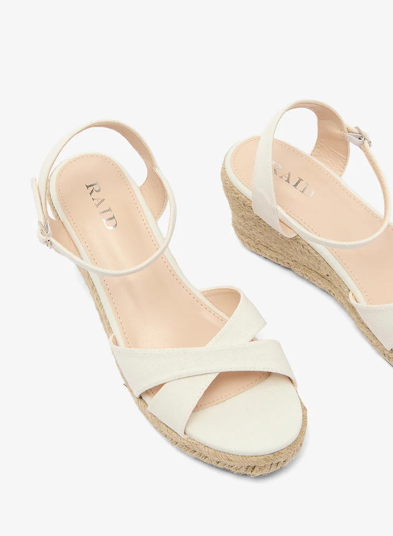 RAID  Ankle Strap Wedge Sandals for Women | Best Price UAE