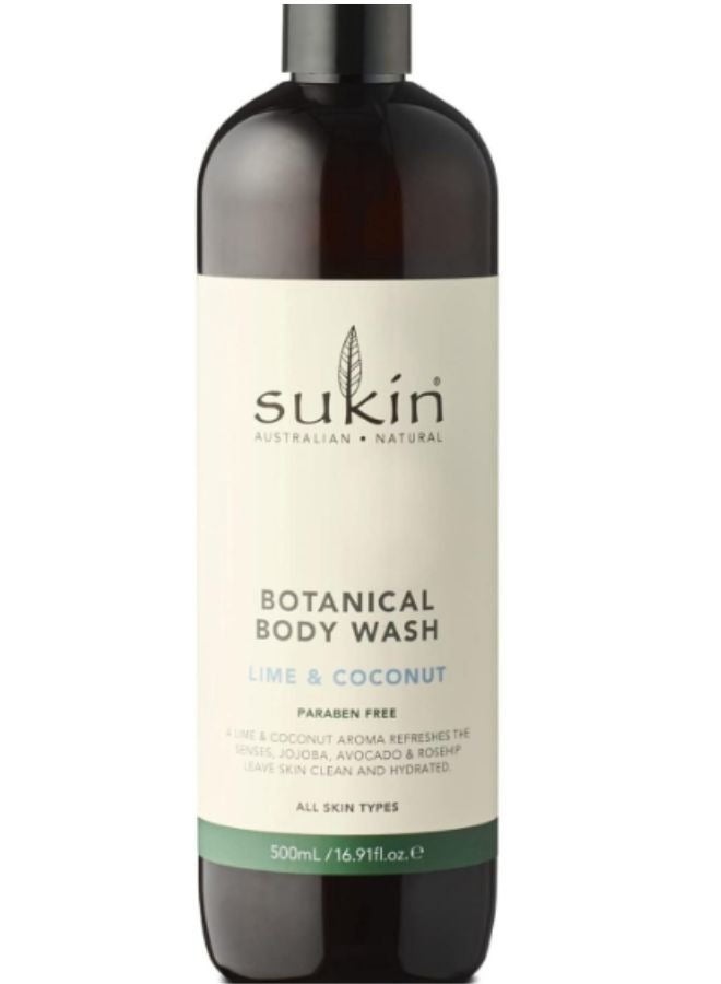 Sukin غسول الجسم بالليمون وجوز الهند - Image 1