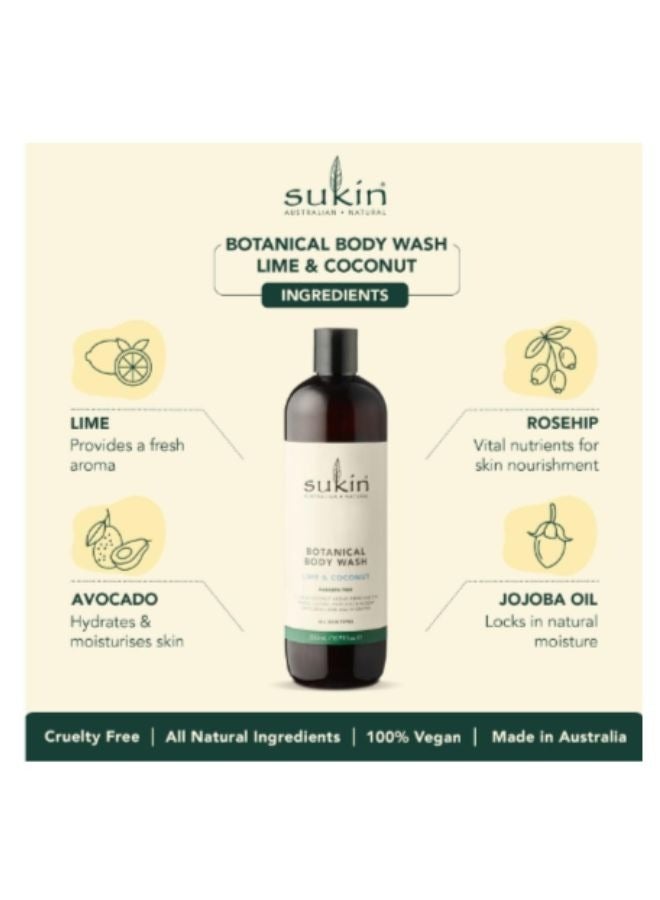 Sukin غسول الجسم بالليمون وجوز الهند - Image 2