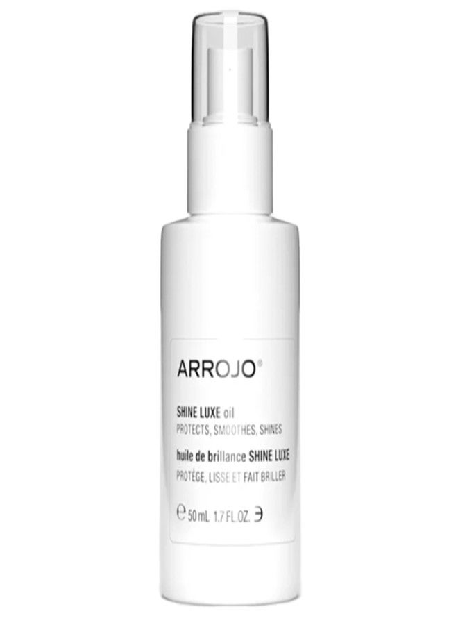 Arrojo Shine Luxe Hair Oil, 1.7 fl oz - Cruelty-Free, Paraben-Free Sulfate-Free Leave-In Oil with Vitamin B5, Jojoba & Sweet Almond - Intense Hydration & Heat Protectant for All Hair Types - Image 1