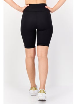 Adidas Women Tight Fit Optime Bike Training Shorts, Black  - Image 4
