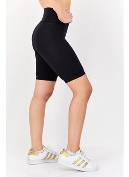 Adidas Women Tight Fit Optime Bike Training Shorts, Black  - Image 3