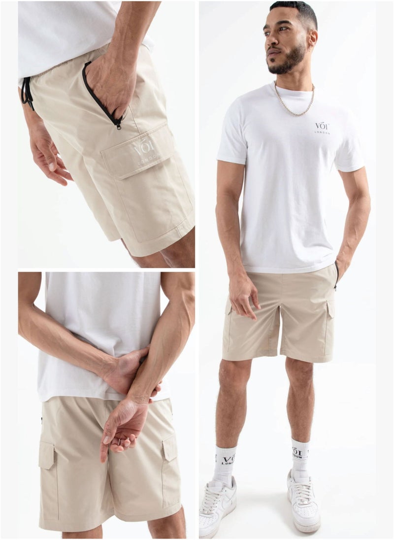 Voi Voi Brookstreet Men’s T-Shirt & Shorts Set  - Image 1