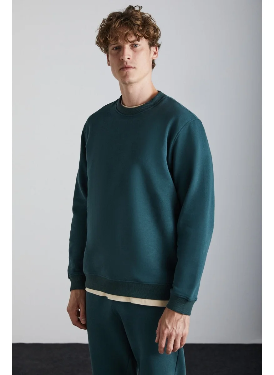 جريميلانج Adams Men's Green Sweatshirt
