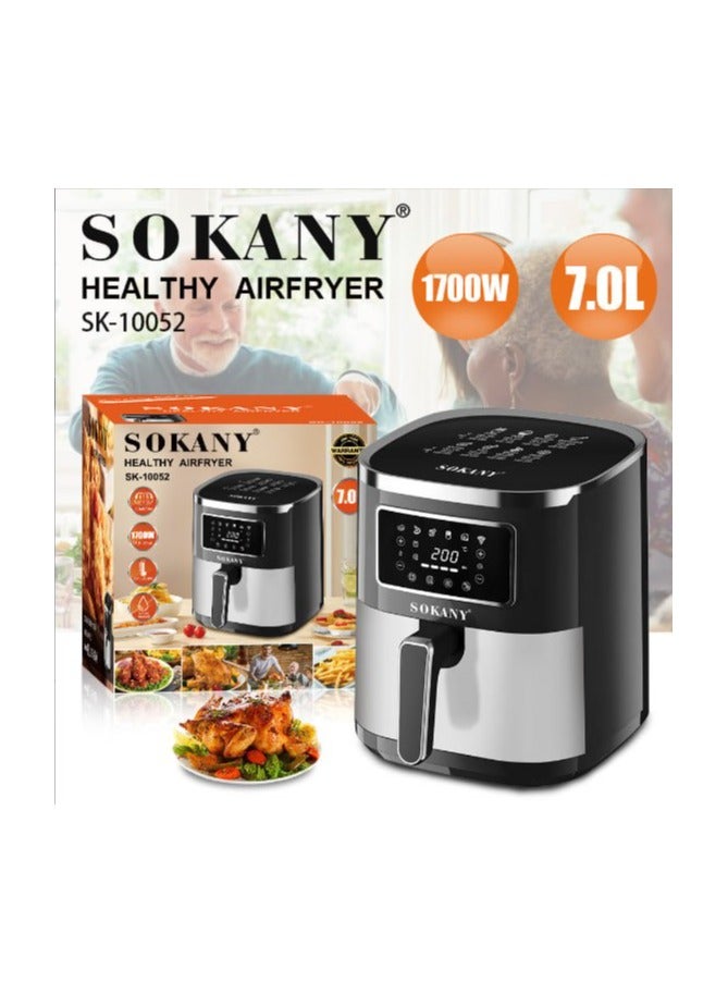 sokany Sokani digital fryer, 7 liters, 1700 watts, model 10052 - Image 2