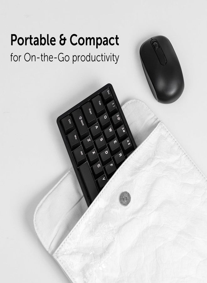 OOCTPK Chilkey ND65 Wireless Aluminum Mechanical Keyboard, 65% Layout Portable Gaming Keyboard, Tri-Mode BT5.0/2.4GHz/USB-C Hot Swappable Custom RGB Backlit Key Board for Laptop Office PC - Black - Image 4