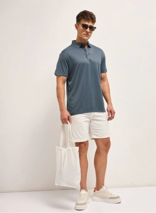 THE BEAR HOUSE Men's Polo Shirt for Casual & Semi-Formal Wear | Classic Collar Neck T-Shirt | Comfortable, Stylish & Versatile for Office, Travel, Outings & Everyday Use