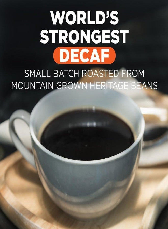 Maud's World's Strongest Decaf Coffee Pods, 50ct, Decaffeinated Dark Roast Coffee in Single Serve Pods - 100% Arabica Coffee, Compatible with Keurig K Cups Maker - Image 3