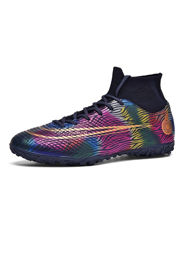 SKT Shiketro Men's football shoes, suitable for outdoor and indoor professional teenage boy football shoes, men's and women's universal football shoes. - Image 1
