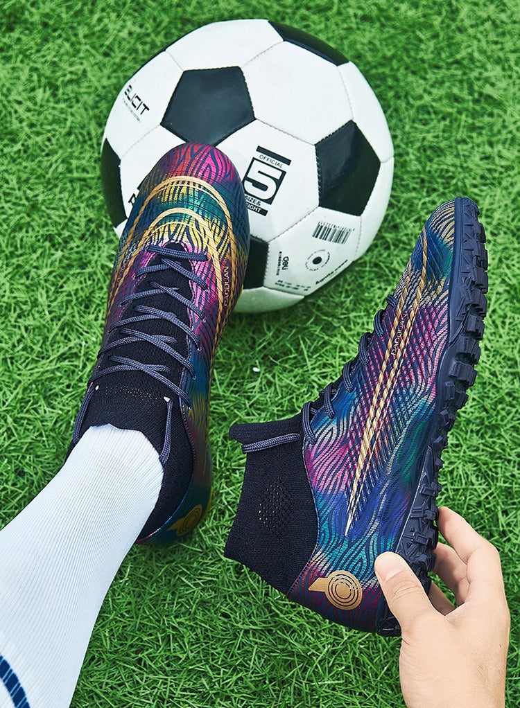 SKT Shiketro Men's football shoes, suitable for outdoor and indoor professional teenage boy football shoes, men's and women's universal football shoes. - Image 2