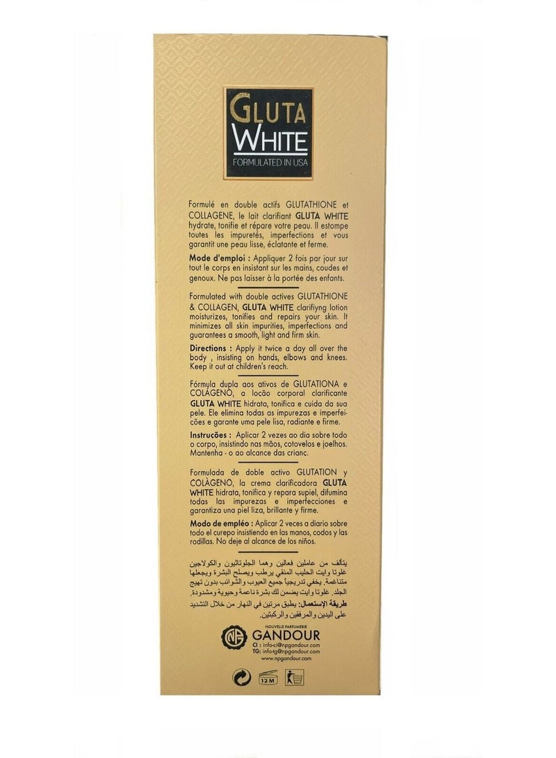 Gluta White Glutathione & Collagen Whitening Body Lotion 250ml - Image 2