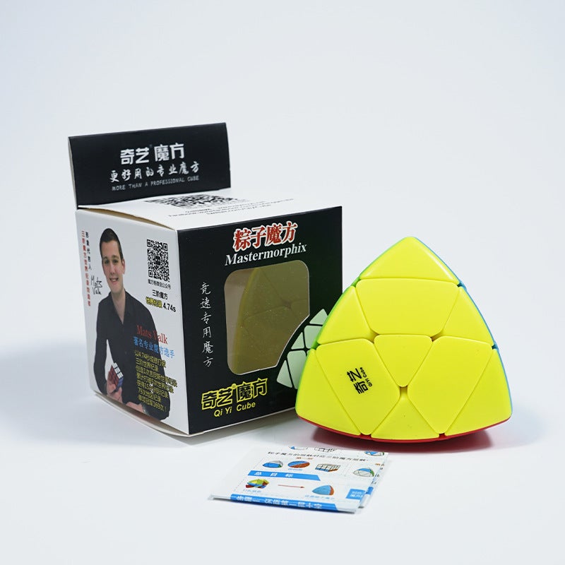 Qiyi Two Three Four Five Order Pyramid Rubik'S Cube Shaped Mirror Rubik'S Cube Children'S Educational Toys Rubik'S Cube - Image 1
