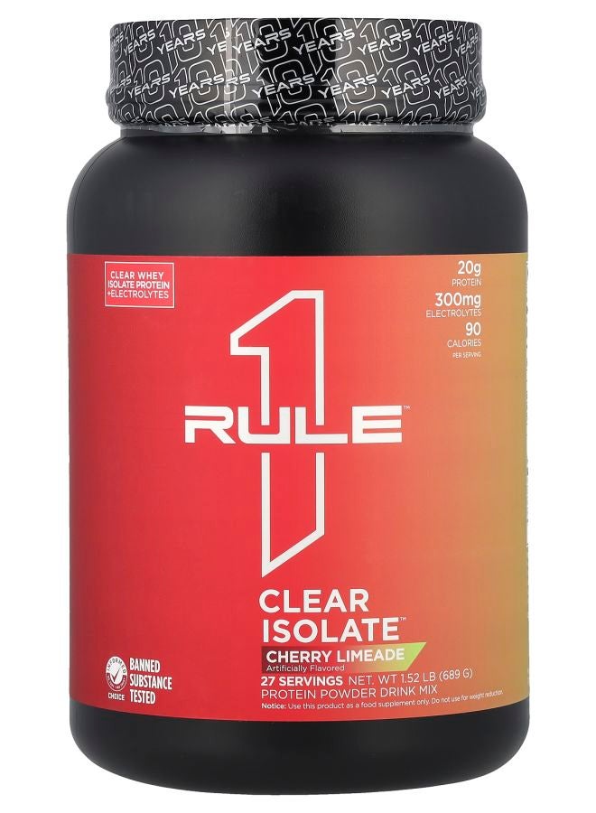 Clear Isolate™ Cherry Limeade 1.52 lb (689 g)