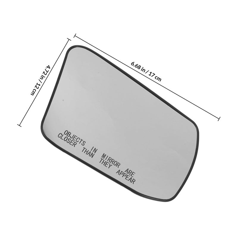 Right Side Mirror Lens Replacement For Mid Size Sedan 2013 2018 US Version Blind Spot Glass - Image 3