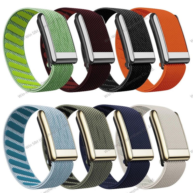 Y&D For Whoop 5.0 Band MG SuperKnit Luxe Strap Polished Gold Silver Replacement Luxury Watch Band 5.0 - Image 2
