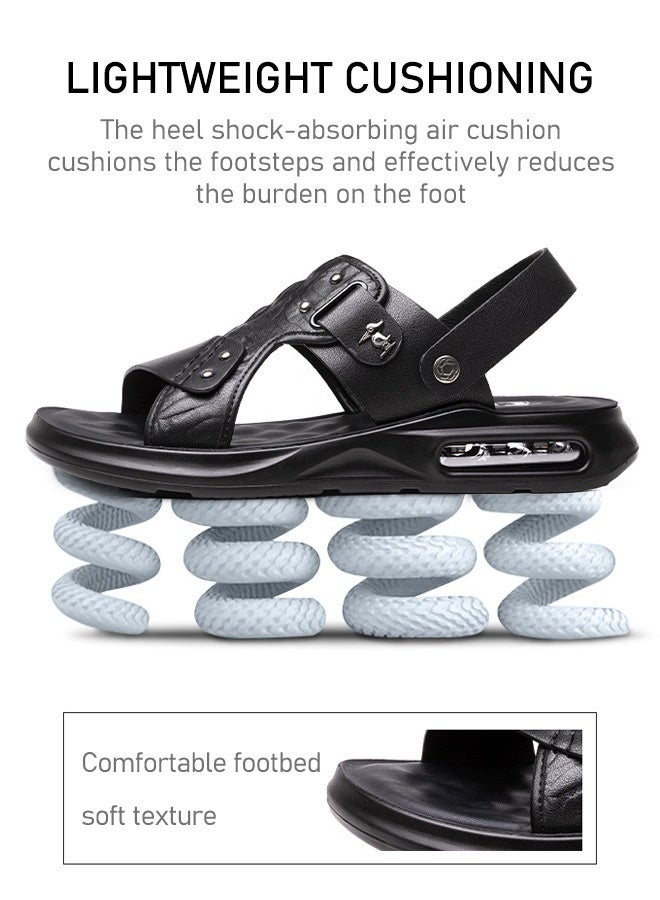 Leather men's sandals  - Image 2