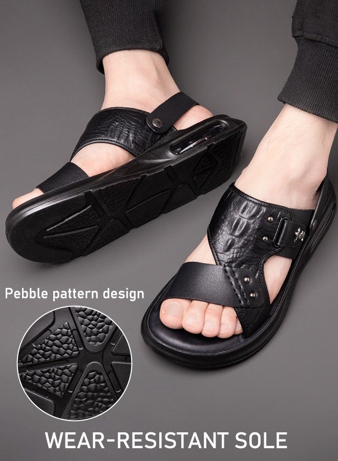 Leather men's sandals  - Image 3