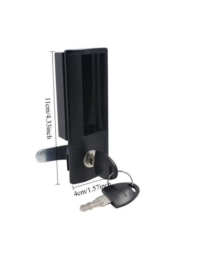 110mm 40mm Snap Handle Lock For File Storage Cabinet Toolbox Keyless Operation - Image 1