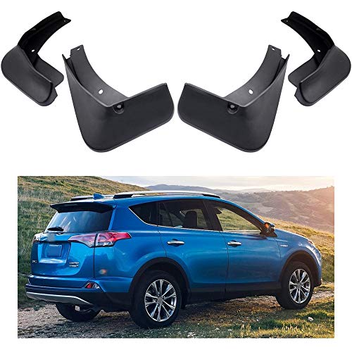 MOERTIFEI Car Mudguard Fender Mud Flaps Splash Guards Compatible with Toyota RAV4 2016 2017 2018 - Image 1