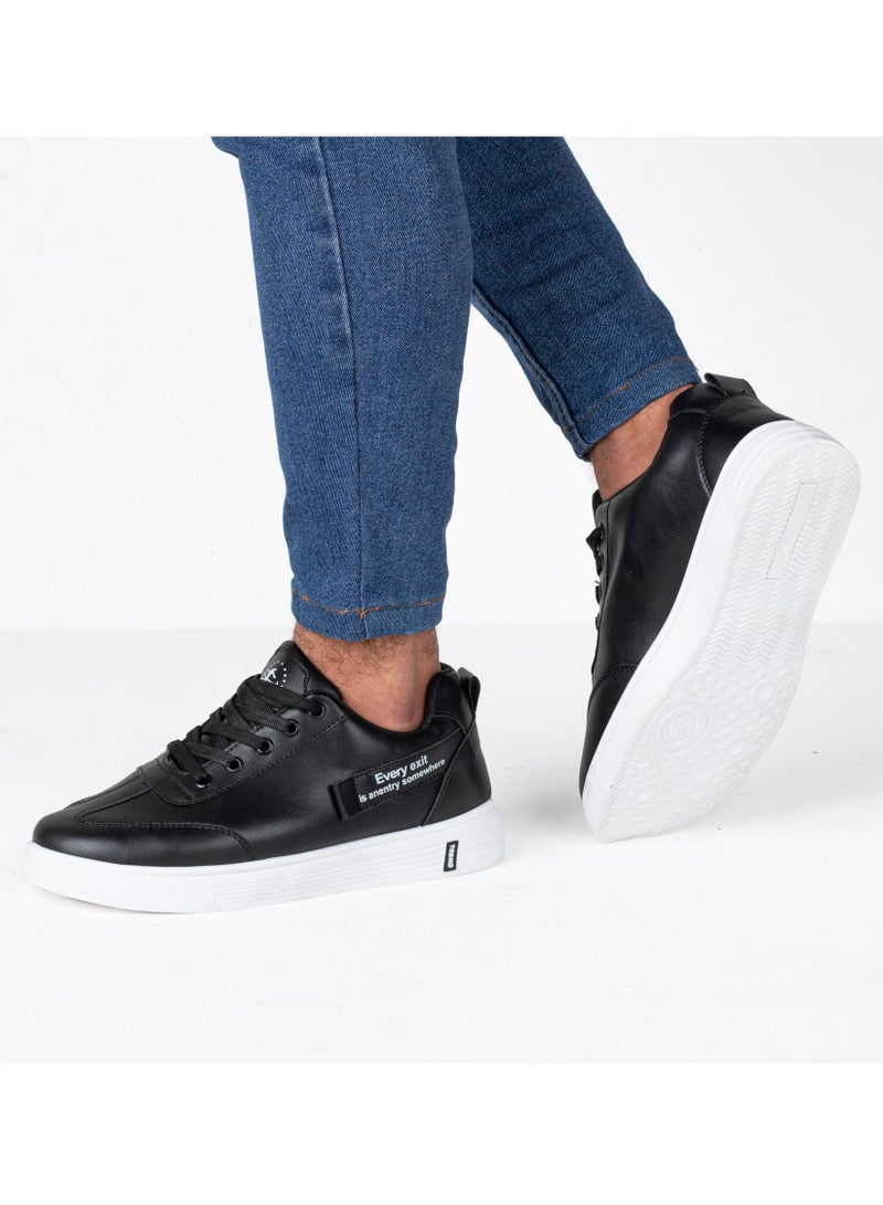 Lace up Low Top Sneaker - Image 1