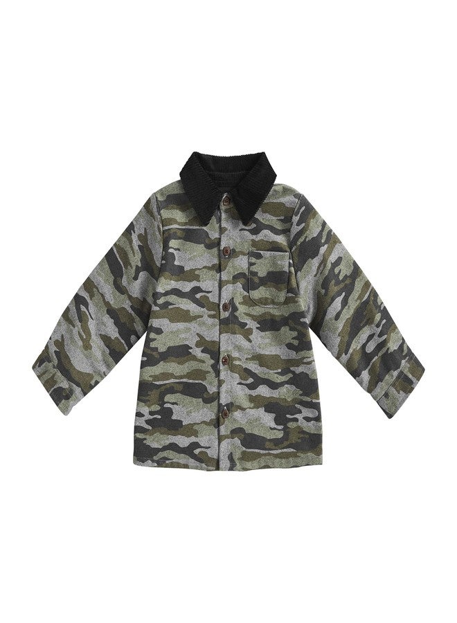 Mud Pie Baby Boys' Camo Shacket, 12-18 Months - Image 1