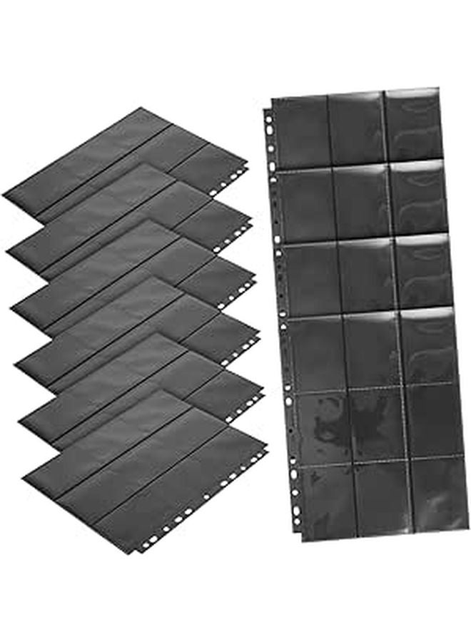 50 Pcs Transparent Card Sleeves Holders for Trading Game Cards Collection and Storage - Image 1