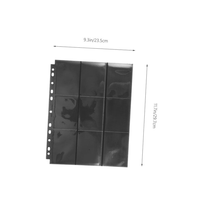 50 Pcs Transparent Card Sleeves Holders for Trading Game Cards Collection and Storage - Image 3