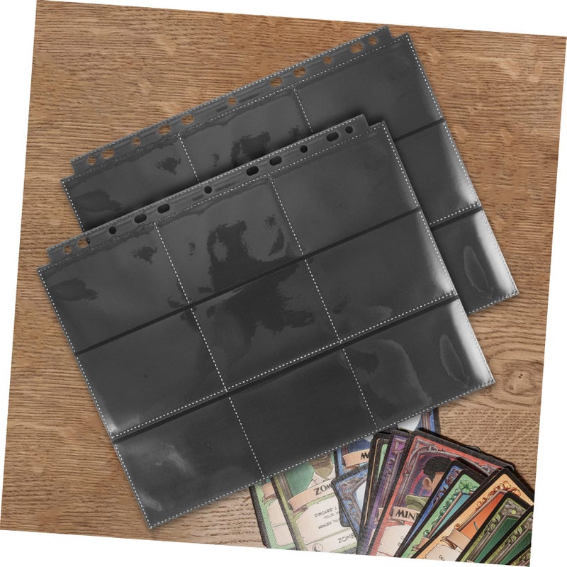 50 Pcs Transparent Card Sleeves Holders for Trading Game Cards Collection and Storage - Image 4