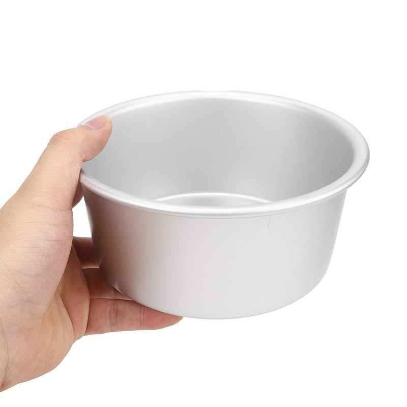 Aluminum Alloy Round Cake Mold 8 Inch Baking Bakeware DIY Kitchen Tool - Image 2