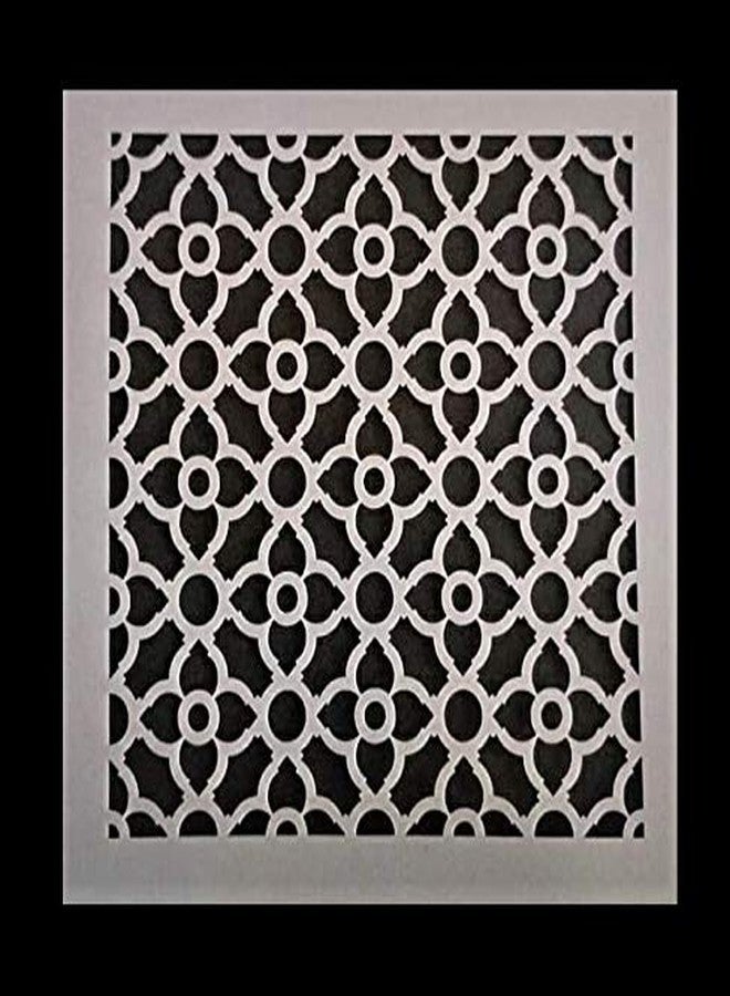 قوالب DCAD - قوالب حرفية قابلة لإعادة الاستخدام للرسم والتلوين وسجل القصاصات، أشكال هندسية، أنماط متكررة، ومجموعة وسائط متعددة 1-4 بوصة × 4 بوصة - 4 قوالب - قالب واحد من كل تصميم - إجمالي 4 قطع - Image 4