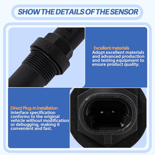 AcornTech 19302667 Transmission Speed Sensor Compatible with Chevy Silverado Suburban Tahoe Hummer H1 H2 H3 GMC Fit for Isuzu Oldsmobile Pontiac Replace#213347 - Image 4
