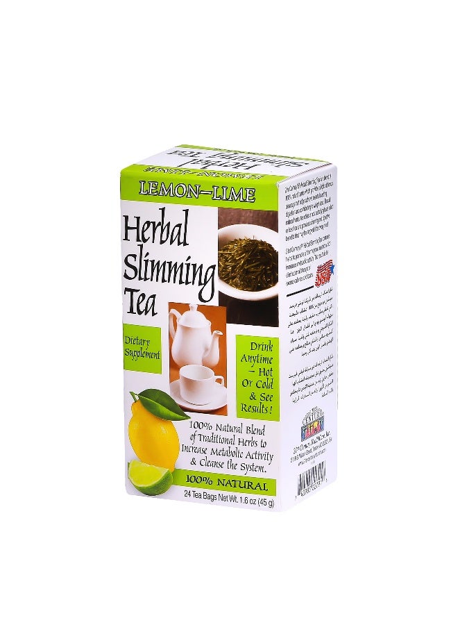 21st Century Herbal Slimming Lemon-Lime Tea 24 Tea Bags - Image 5
