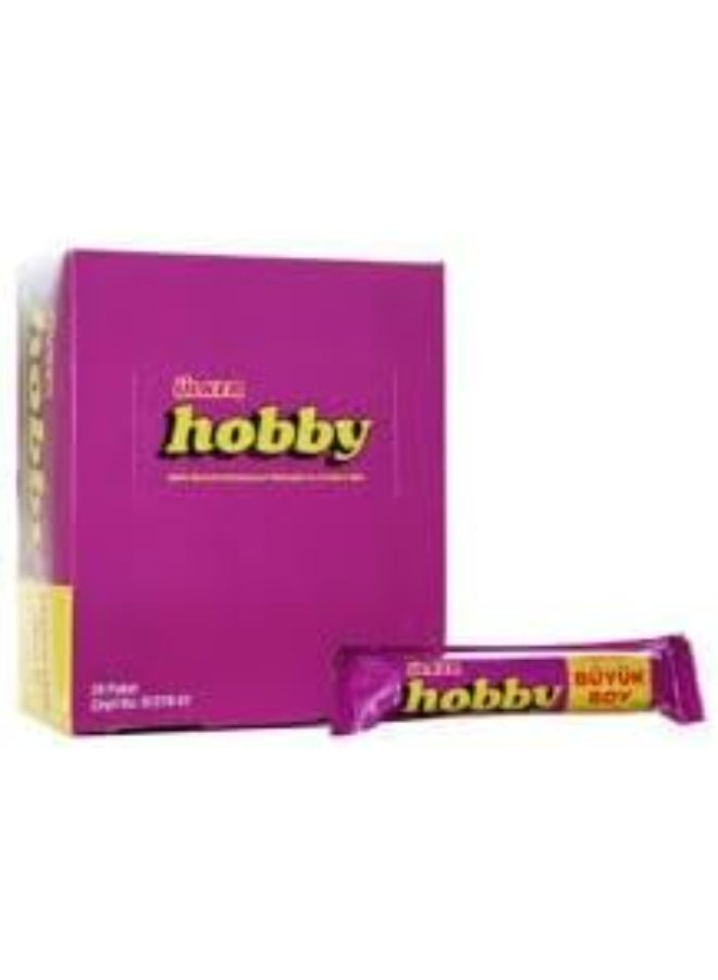 Ulker Hobby Chocolate Bar with Hazelnuts – Creamy Milk Chocolate Snack – Pack of 6 - Image 4