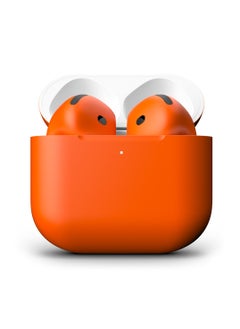 Craft MERLIN CRAFT CUSTOMIZED APPLE AIRPODS 4 NEON ORANGE  - Image 1
